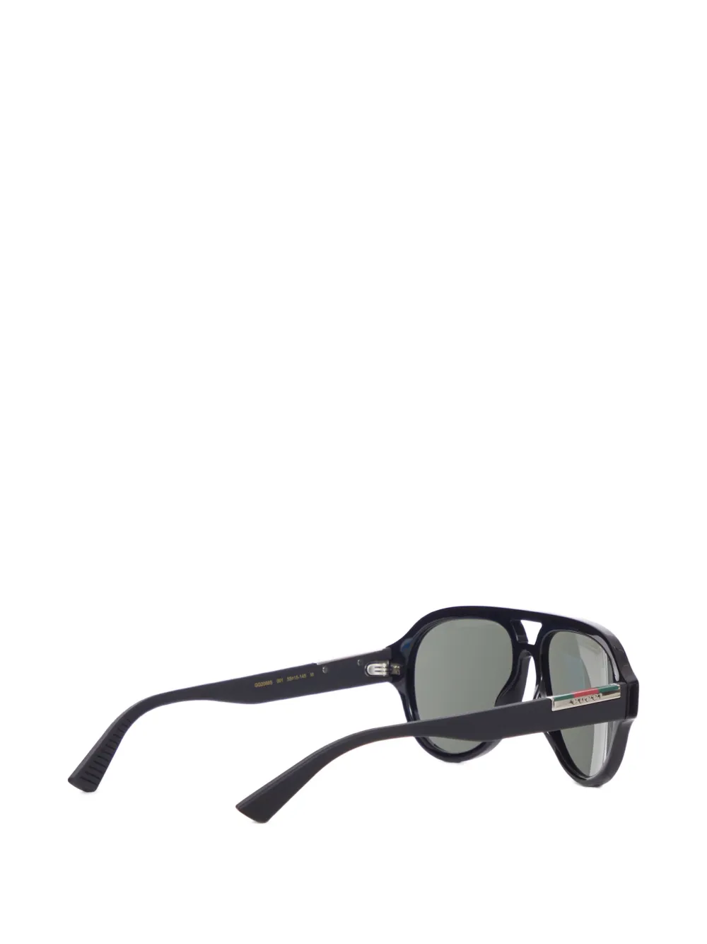 Gucci Eyewear Zonnebril met piloten montuur Zwart