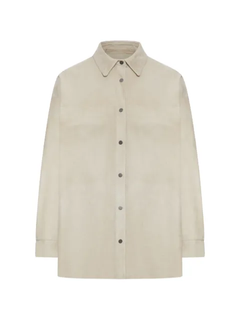 Salvatore Santoro leather shirt