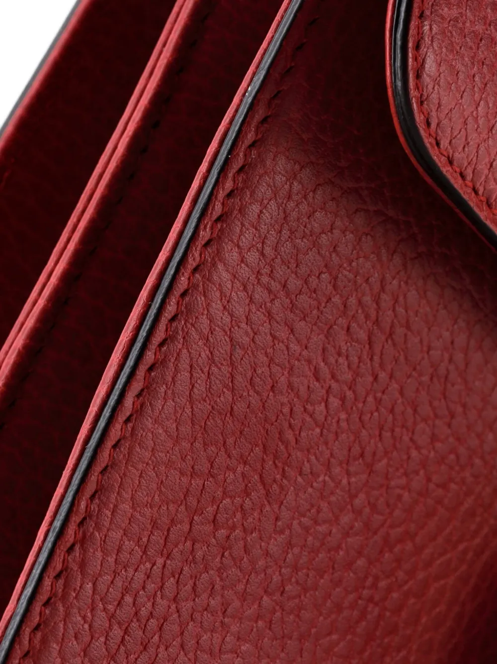 Interlocking Leather Small Shoulder Bag