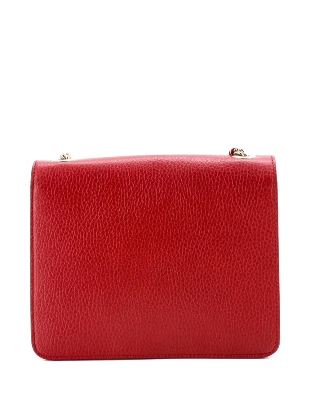Interlocking Leather Small Shoulder Bag