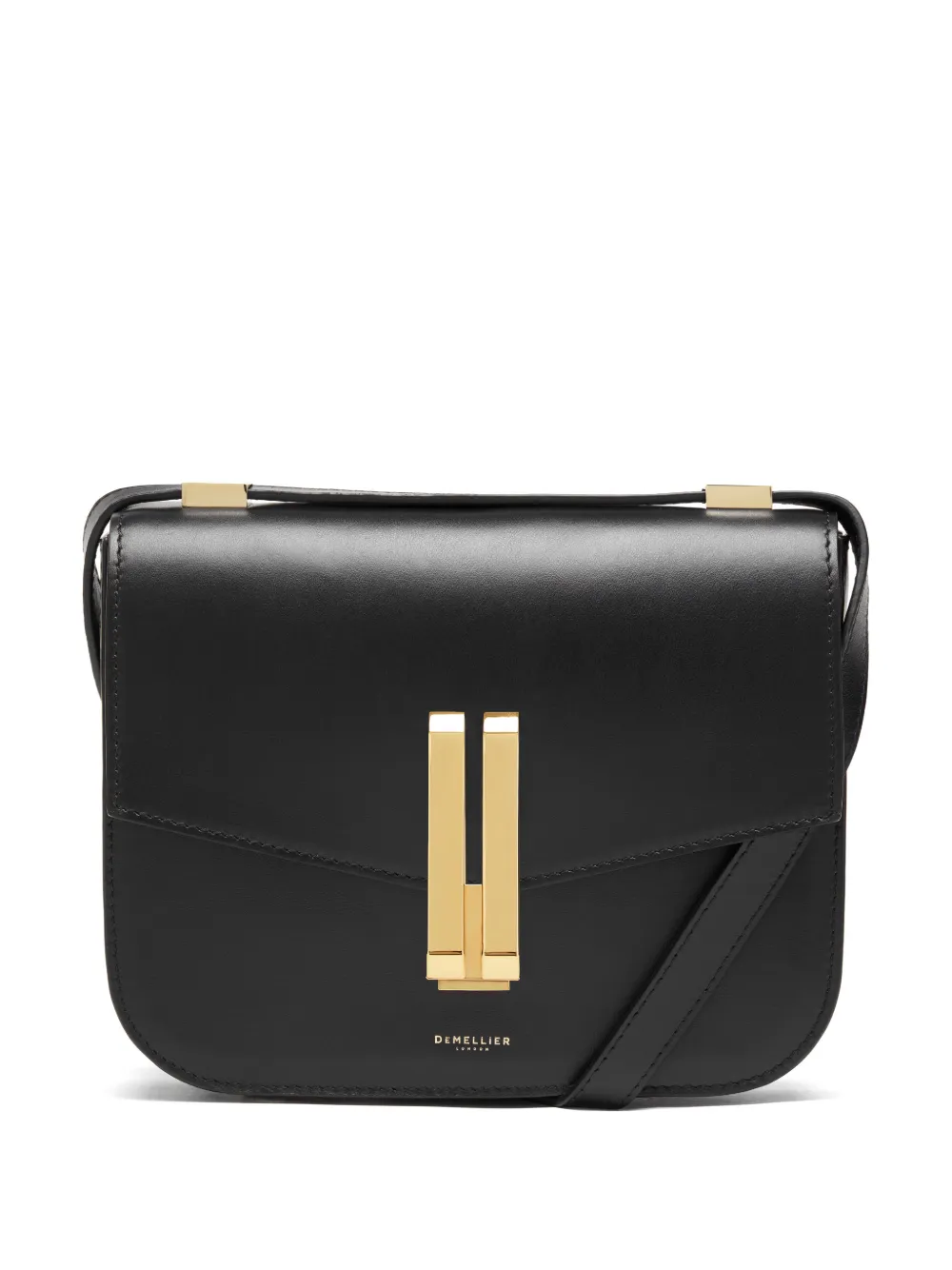 DeMellier Vancouver leather crossbody bag - Schwarz