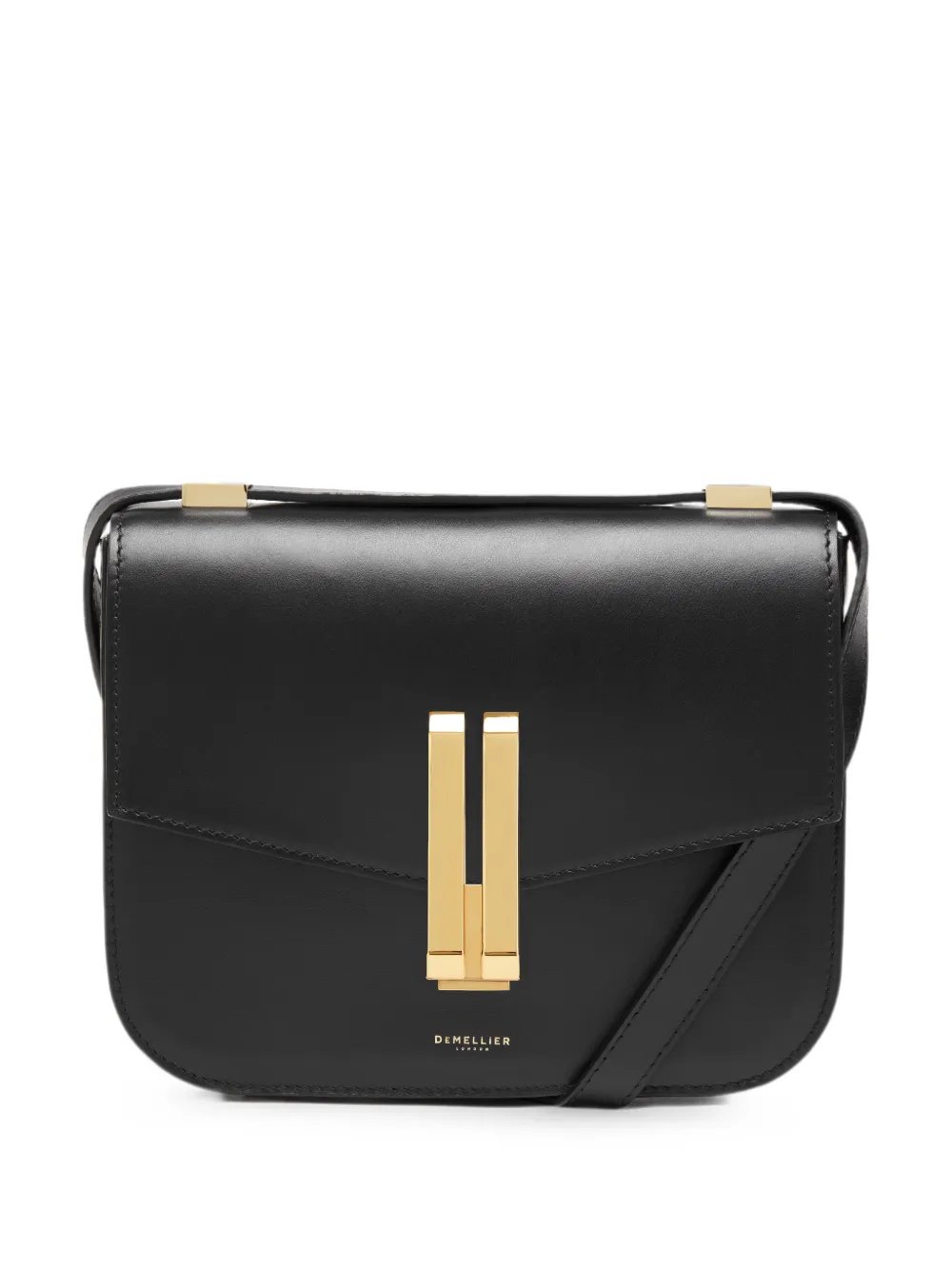 DeMellier Vancouver leather crossbody bag - Nero