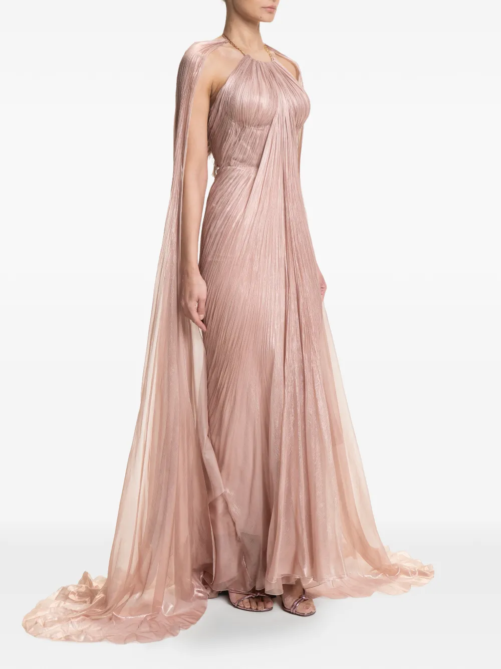 Maria Lucia Hohan Larisa maxi-jurk Roze