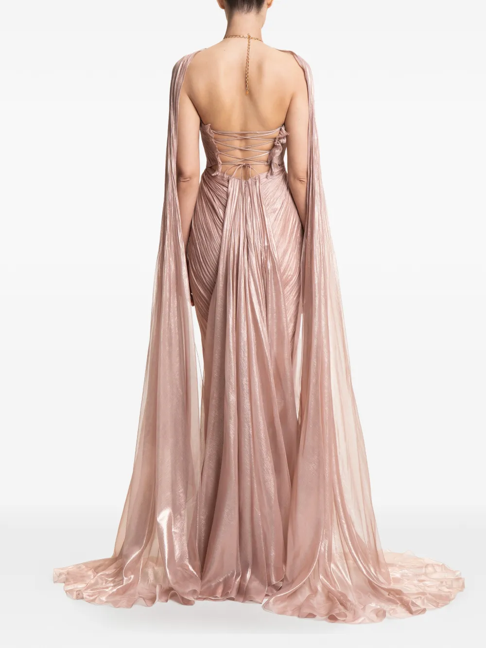 Maria Lucia Hohan Larisa maxi-jurk Roze