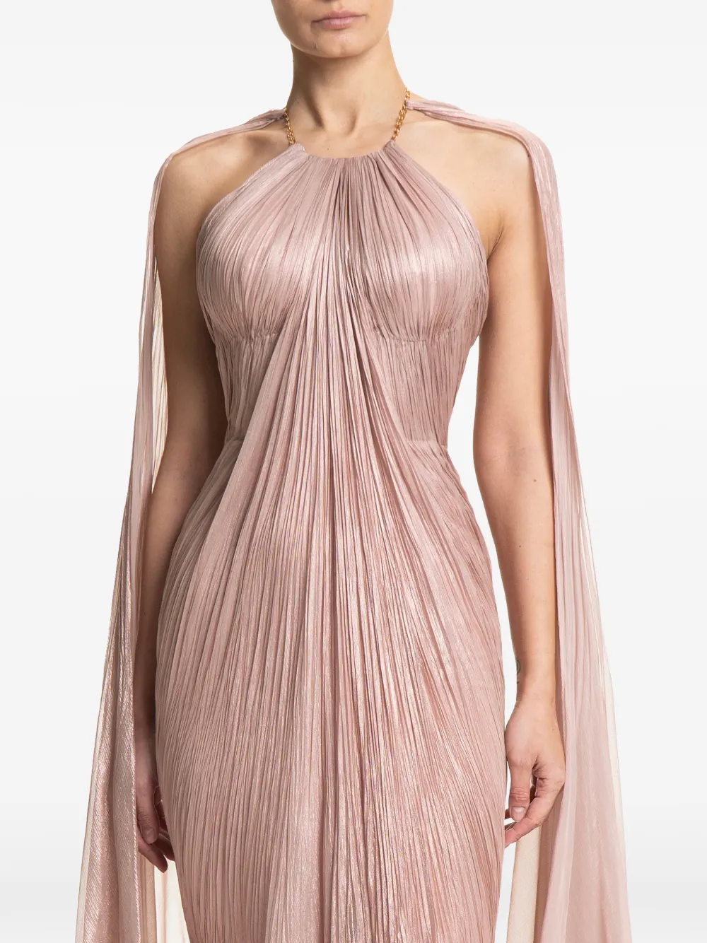Maria Lucia Hohan Larisa maxi-jurk Roze