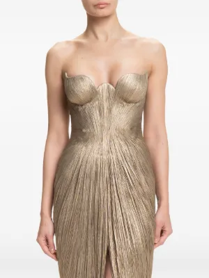 Maria Lucia Hohan Jasleen Maxi Dress | Green, photo 6 of 8