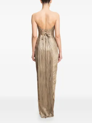 Maria Lucia Hohan Jasleen Maxi Dress | Green, photo 5 of 8
