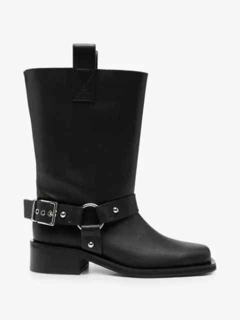 GANNI botas con detalle de arnés