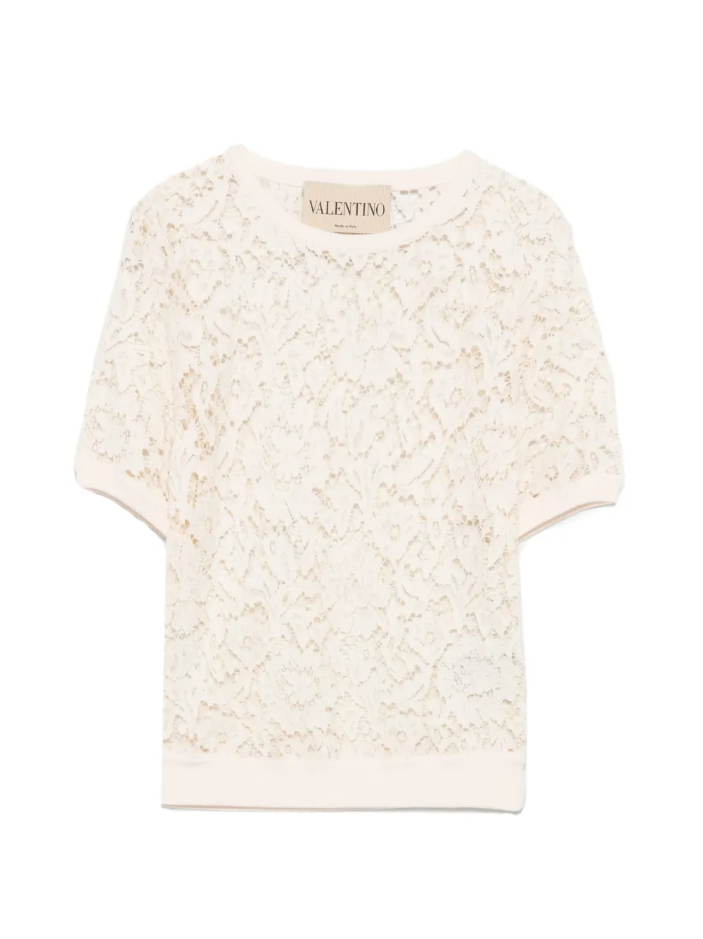 Valentino Garavani lace knitwear - Toni neutri