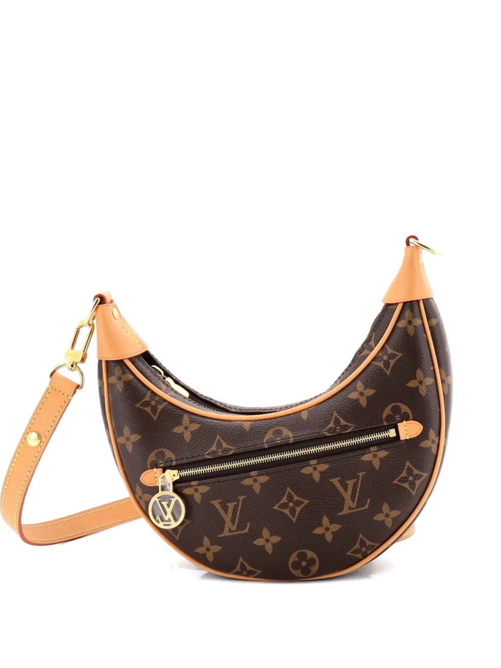 Louis Vuitton Pre-Owned Loop Handbag Monogram Canvas hobo bag - Braun