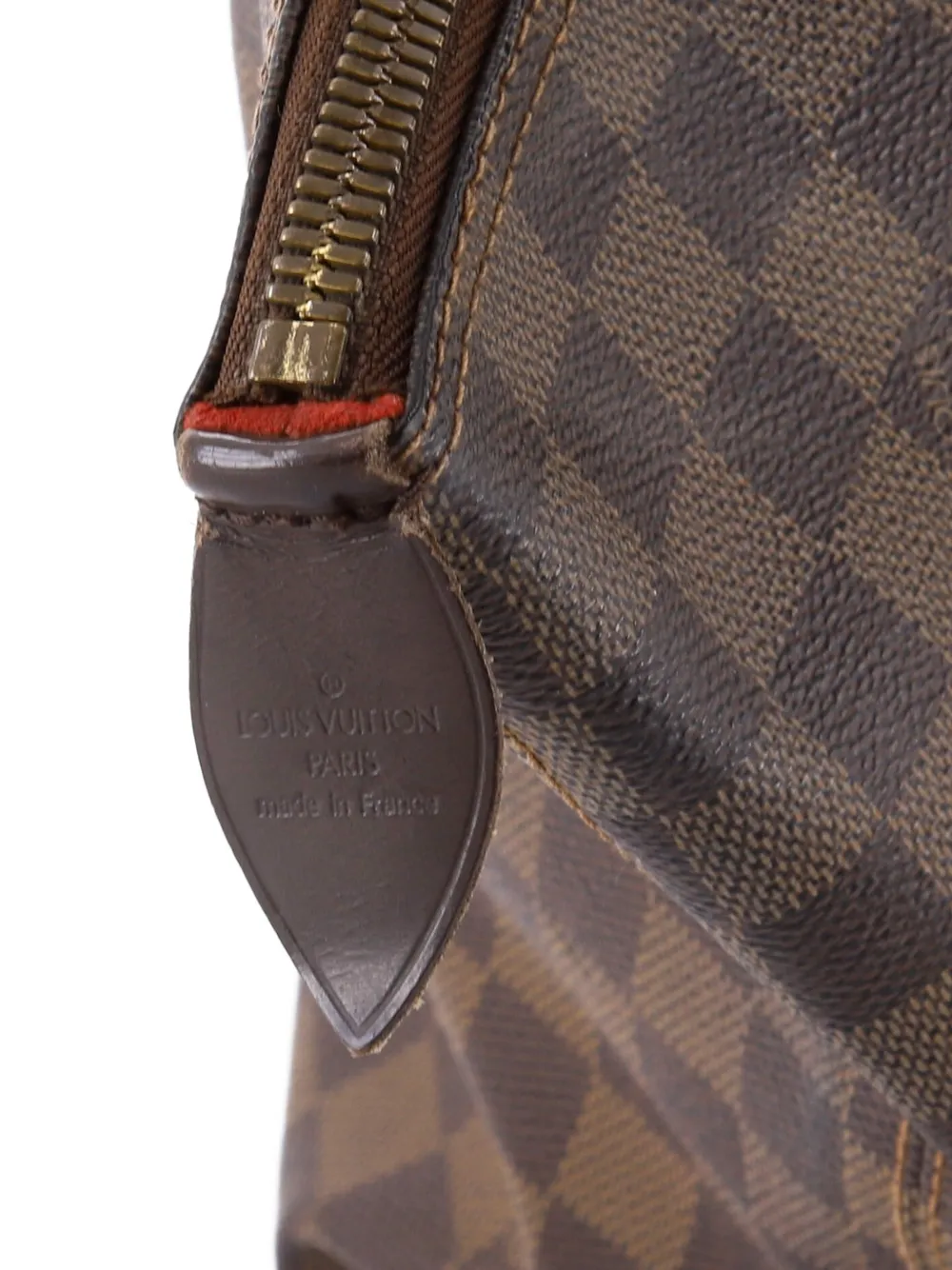 Louis Vuitton Pre-owned Saleya Handbag Damier MM Tote Bag in Brown, view 5