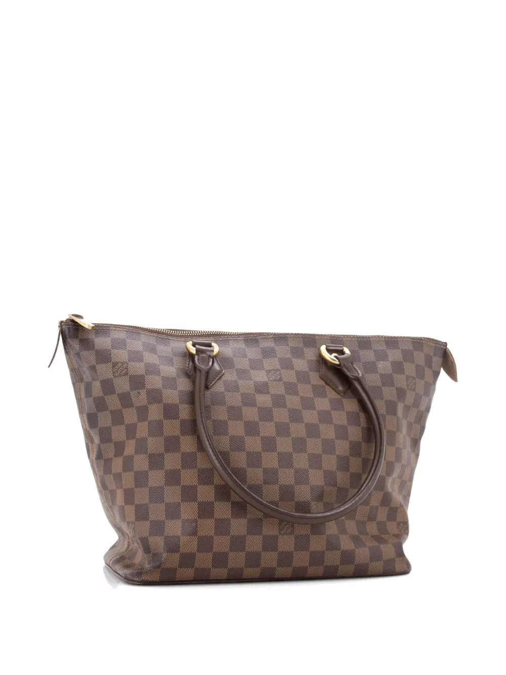 Louis Vuitton Pre-owned Saleya Handbag Damier MM Tote Bag in Brown, view 3