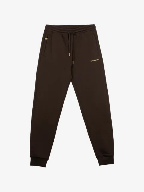 Karl Lagerfeld drawstring-waist logo track pants