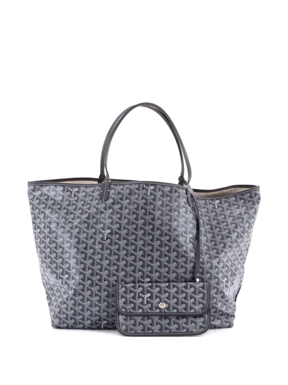 Goyard Pre-Owned Saint Louis Coated Canvas GM tote bag - Grigio