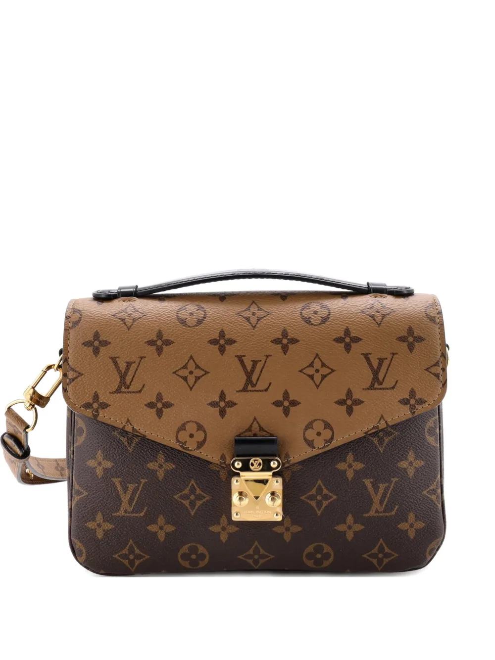 Louis Vuitton Pre-Owned Pochette Metis Reverse Monogram Canvas crossbody bag - Marrone