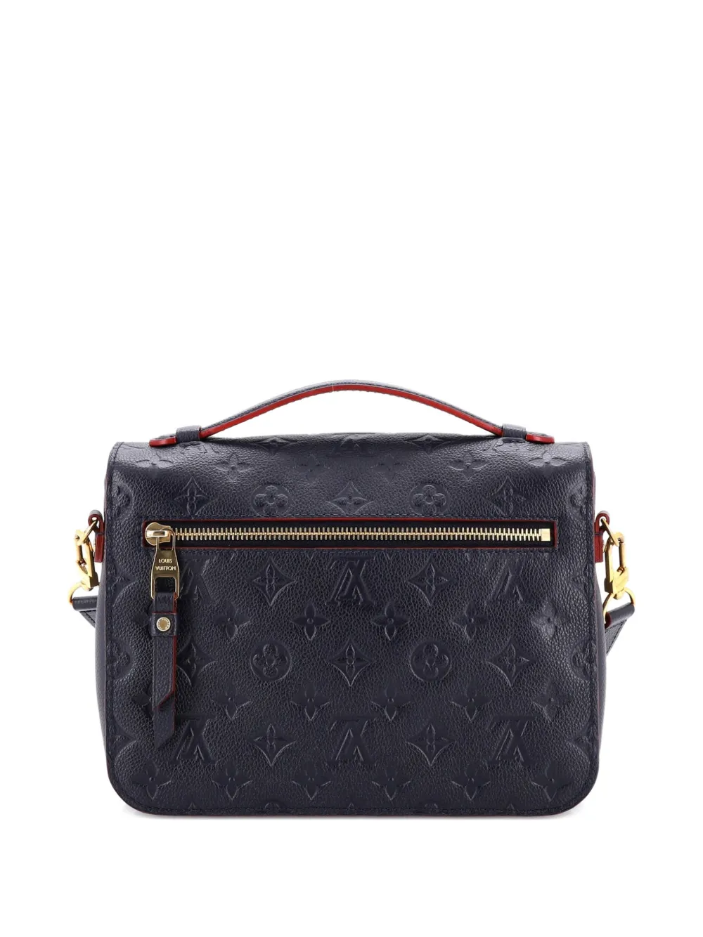 Louis Vuitton Pre-owned Pochette Metis Monogram Empreinte Leather Crossbody Bag in Blue, view 2