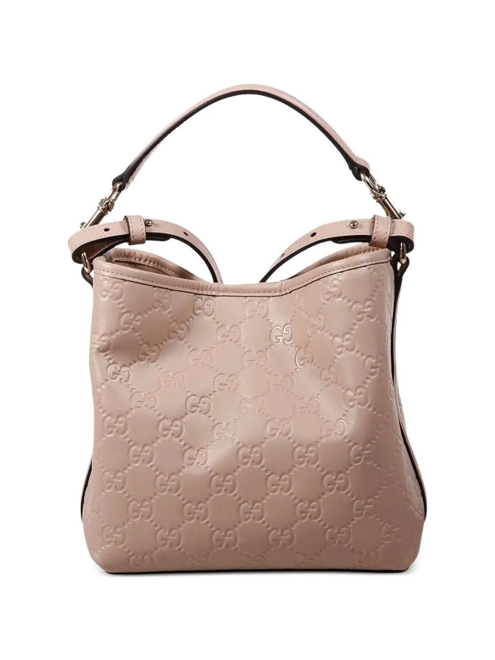 Gucci GG Emblem kleine shopper Beige