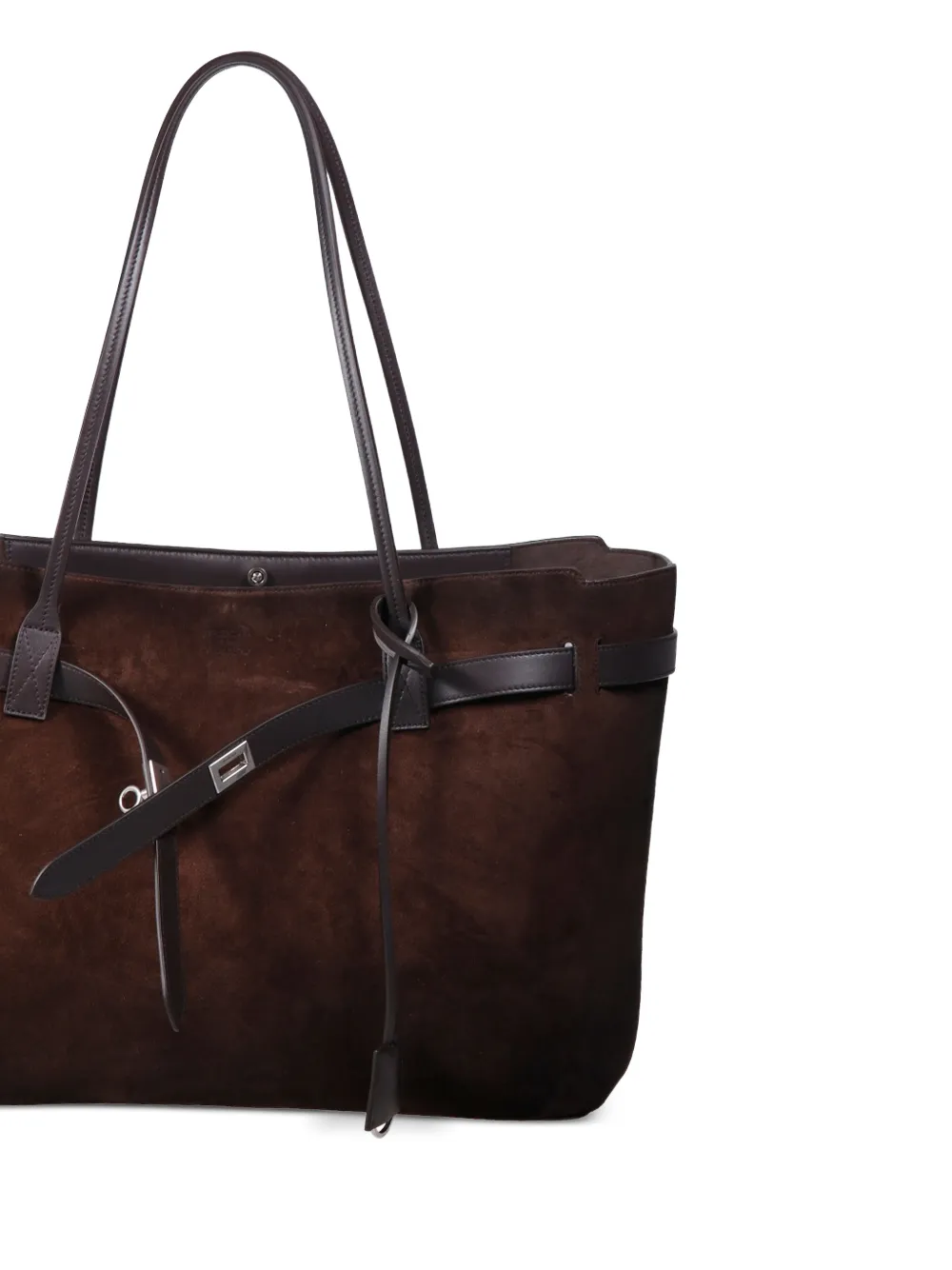 Balenciaga Grote Bel Air shopper Bruin