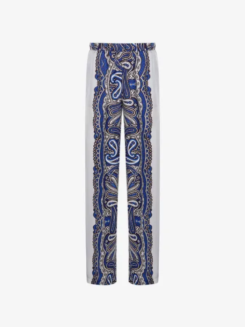 P.A.R.O.S.H. pantalon ample à imprimé cachemire