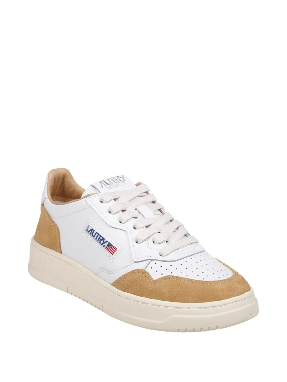 Autry Medalist sneakers met geperforeerd vlak Wit