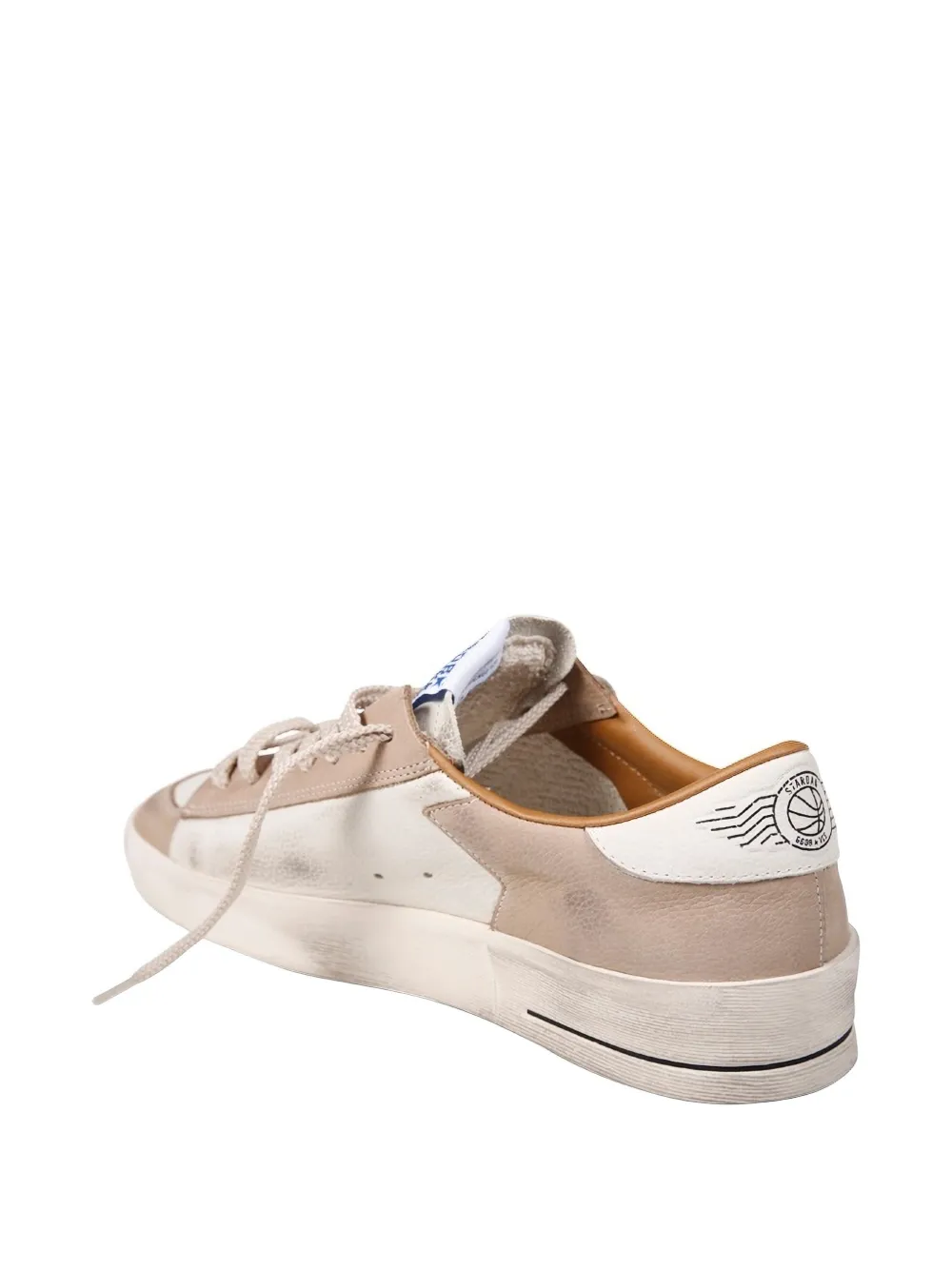 Golden Goose Stardan leren sneakers Beige