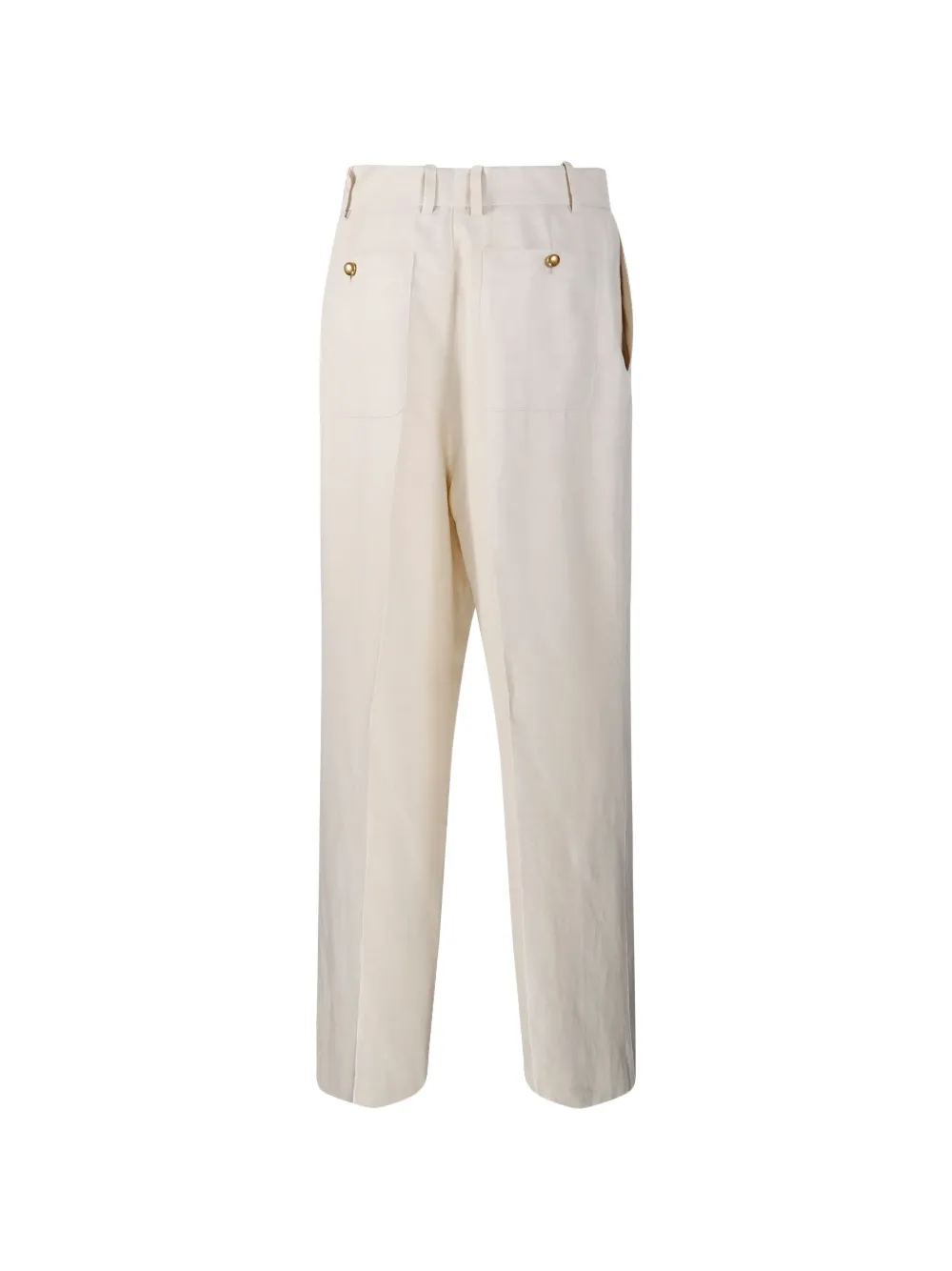 P.A.R.O.S.H. Broek met knoopsluiting Beige