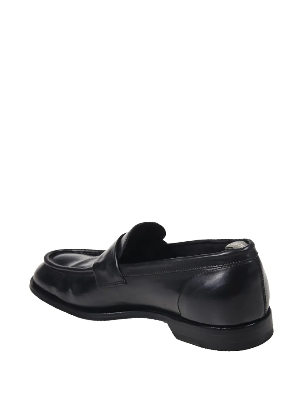 Officine Creative Leren loafers Zwart