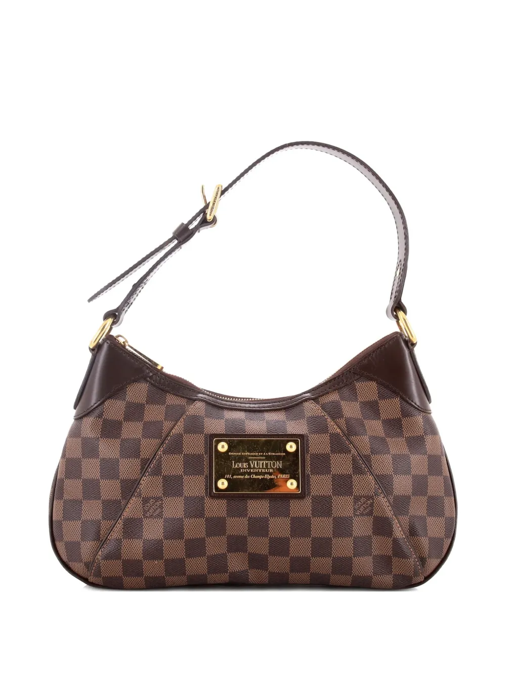 Louis Vuitton Pre-Owned Borsa a spalla Thames PM Damier - Marrone