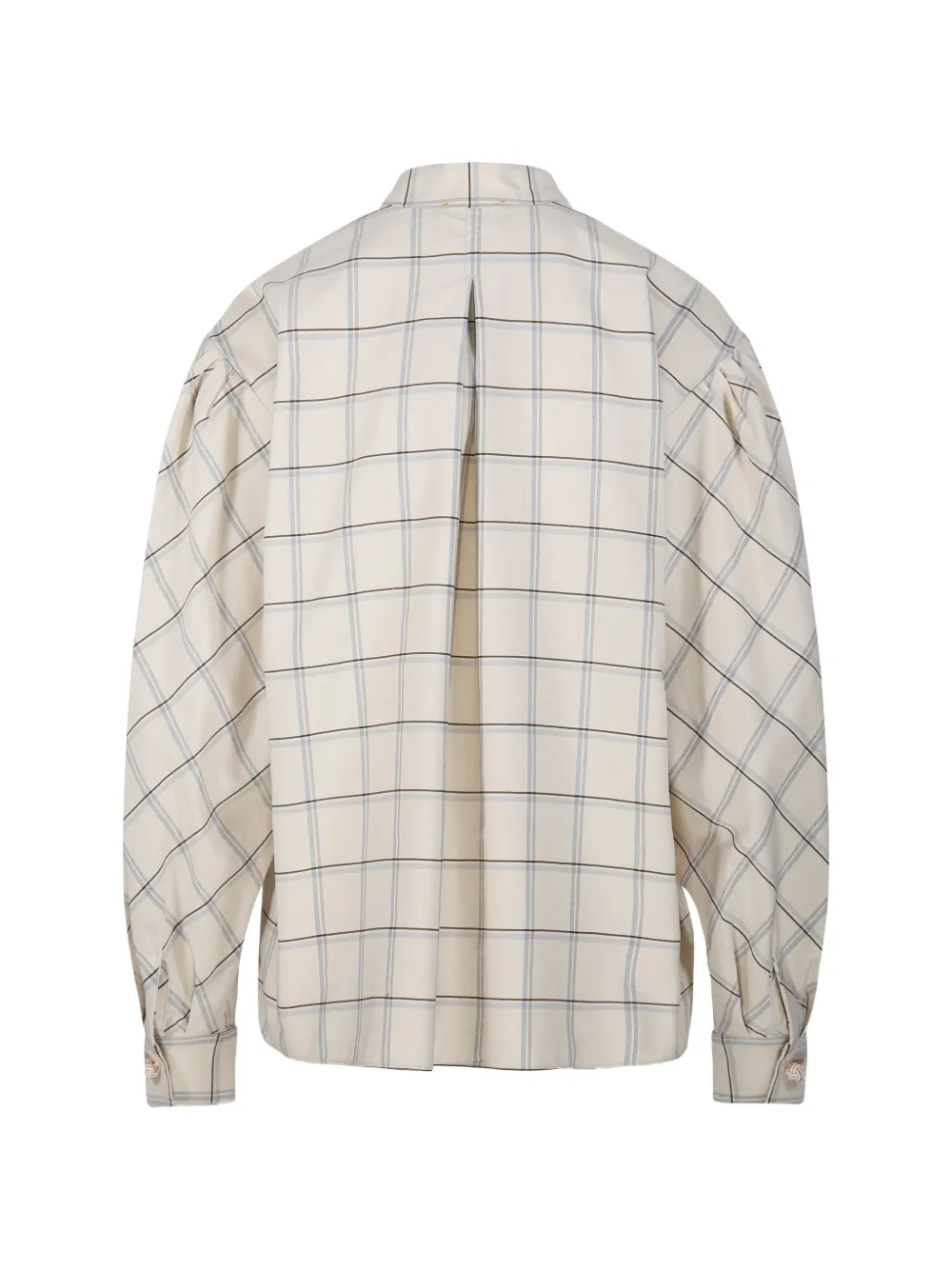  Forte Forte Band-collar Shirt - Neutrals 