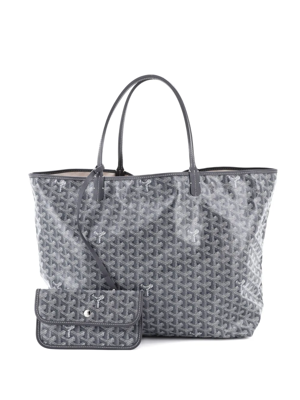 Goyard Pre-Owned Saint Louis Coated Canvas GM tote bag - Grigio