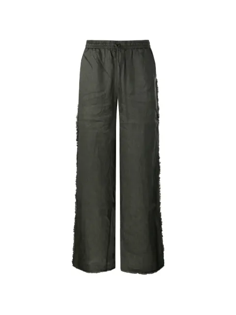 P.A.R.O.S.H. fringed-trim trousers