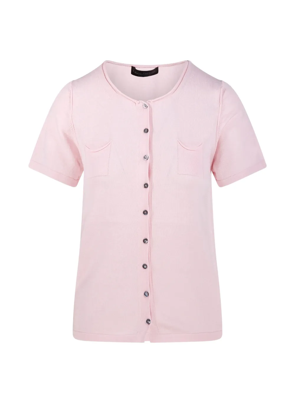 Fabrizio Del Carlo Cardigan a maniche corte - Rosa