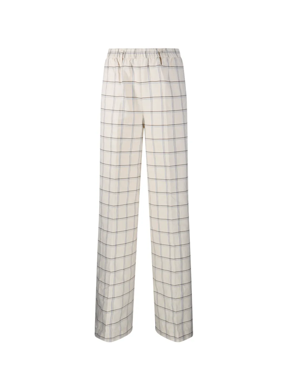 Forte Forte checked trousers - Toni neutri