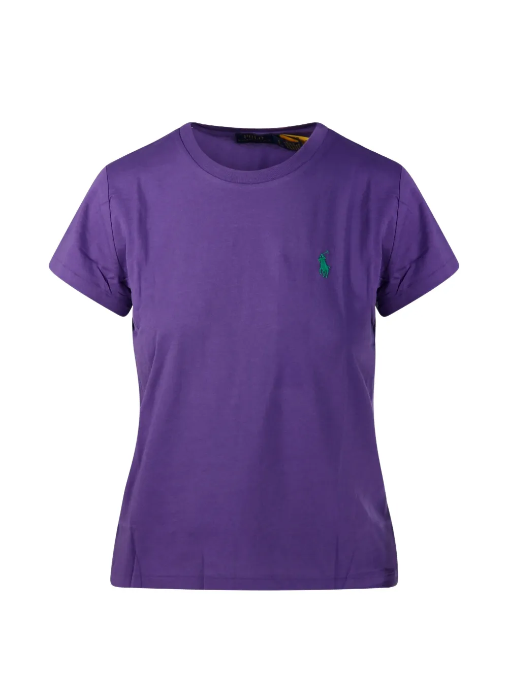 Polo Ralph Lauren logo-detail T-shirt - Viola