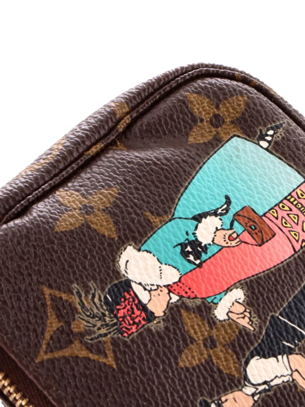 Pochette Accessoires Limited Edition Monogram Canvas Mini Clutch Bag