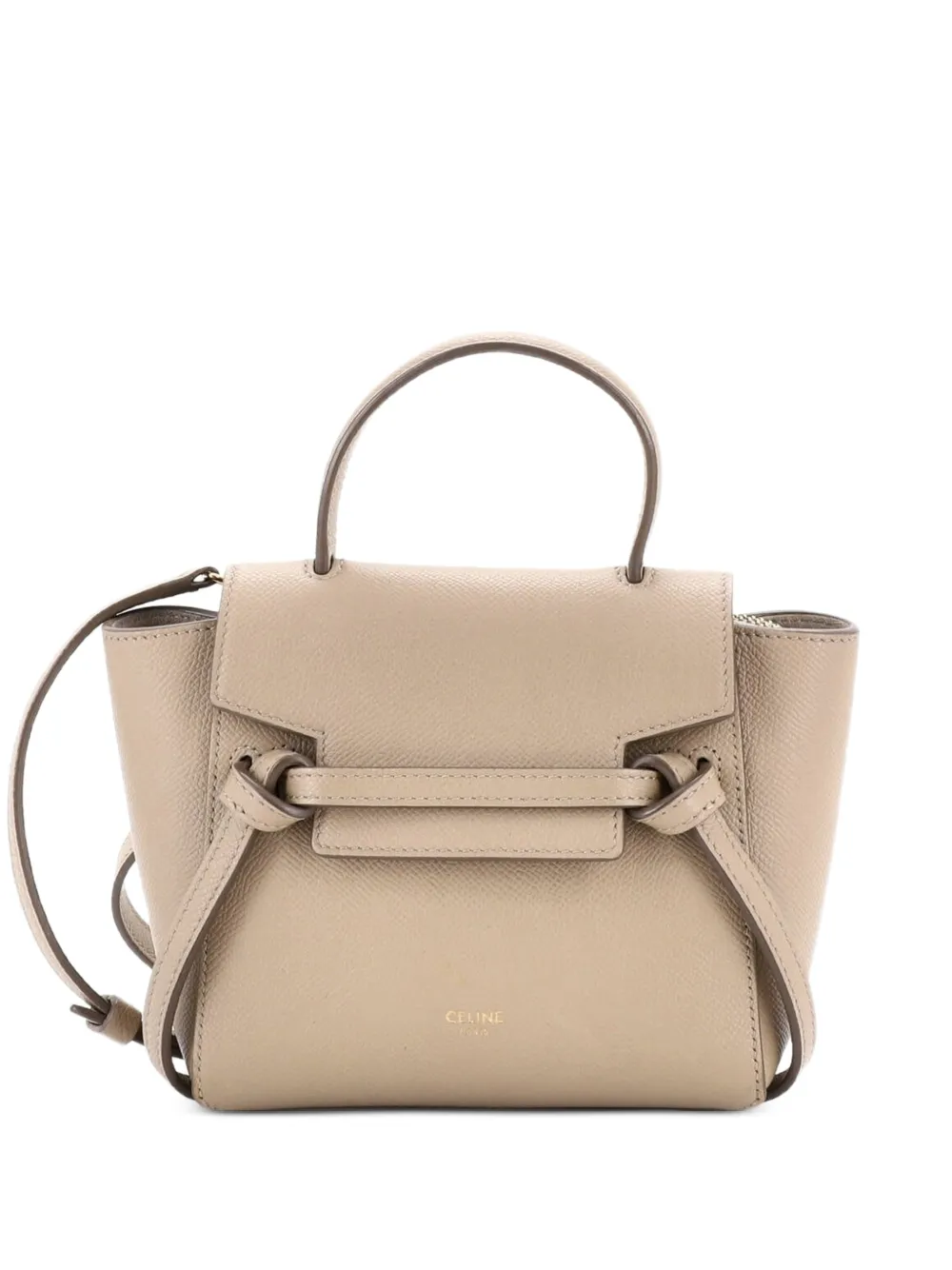 Celine Pre-Owned Belt Bag Textured Leather Pico shoulder bag - Toni neutri