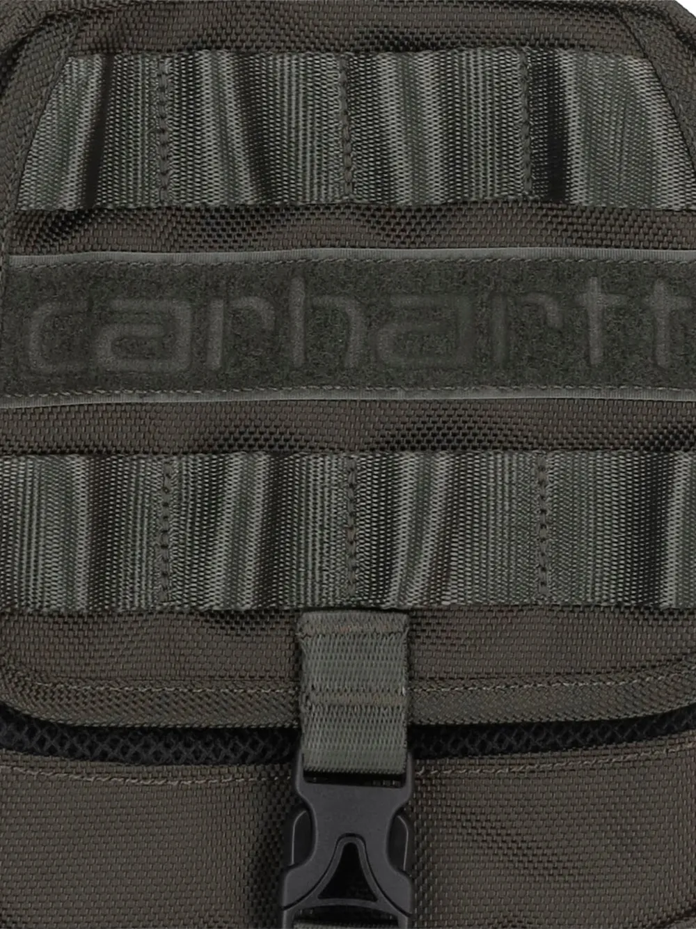Carhartt WIP Prescott messengertas met logodetail Groen