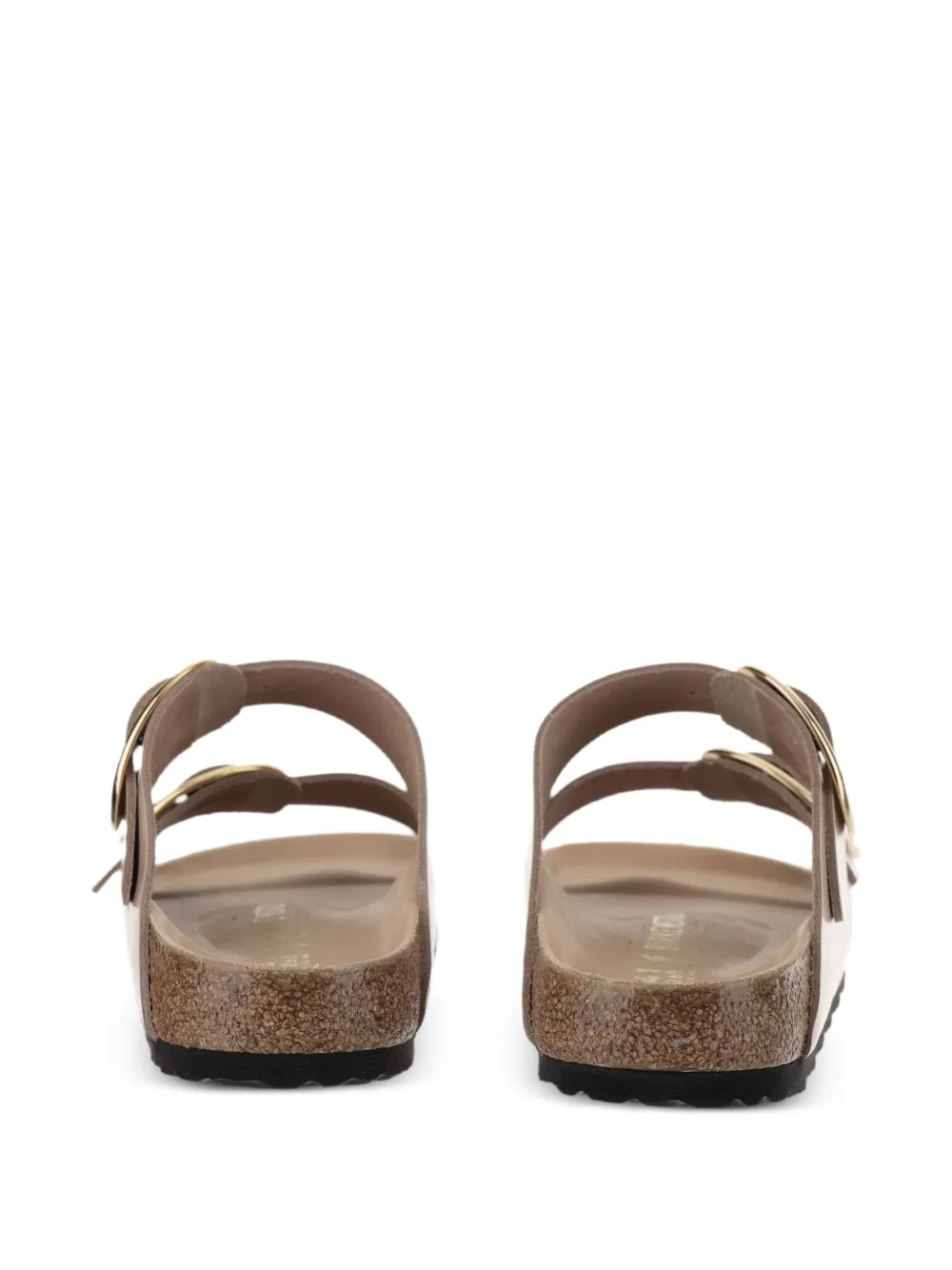 Birkenstock leather slippers Beige