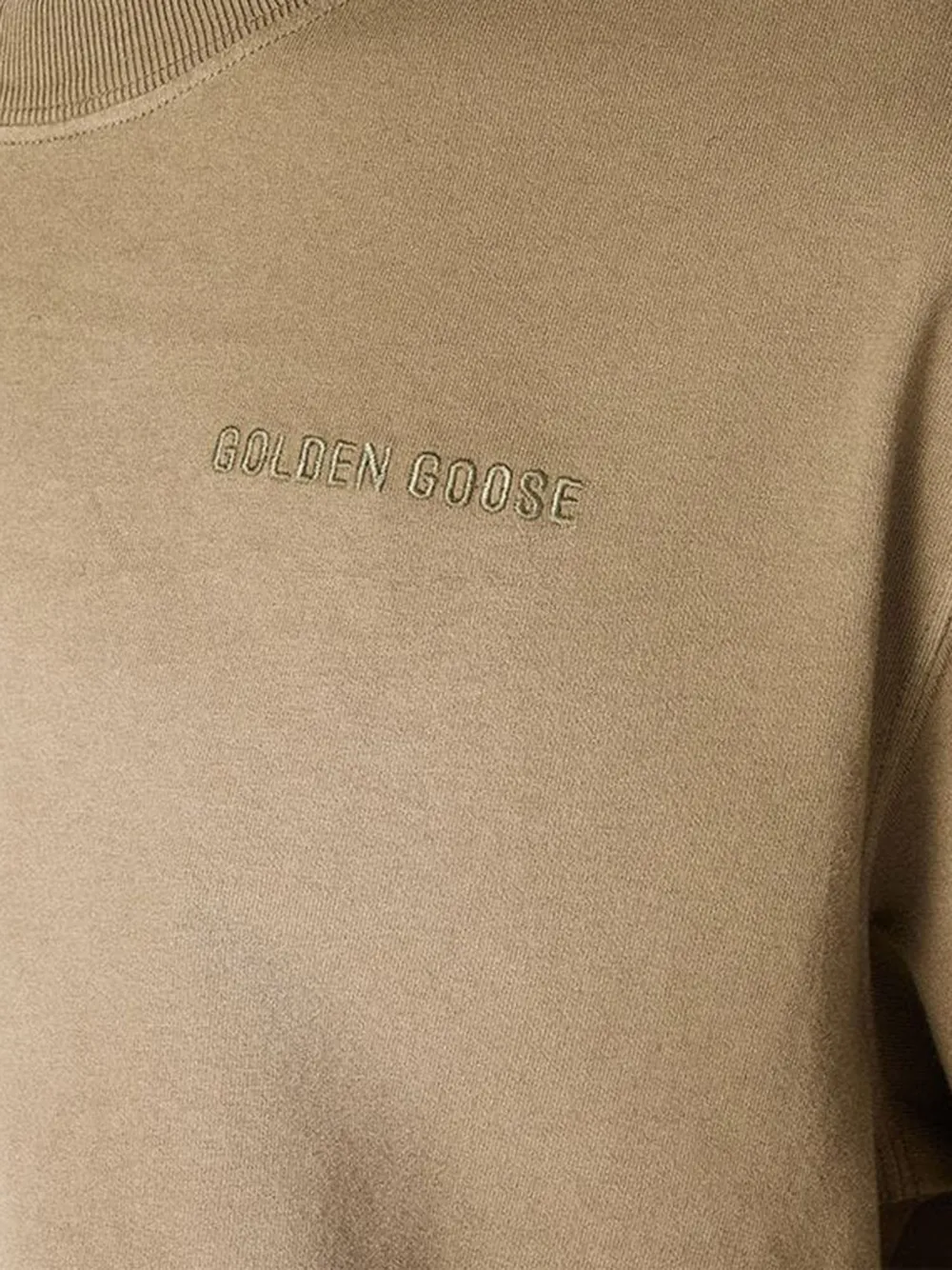 Golden Goose T-shirt met ronde hals Beige