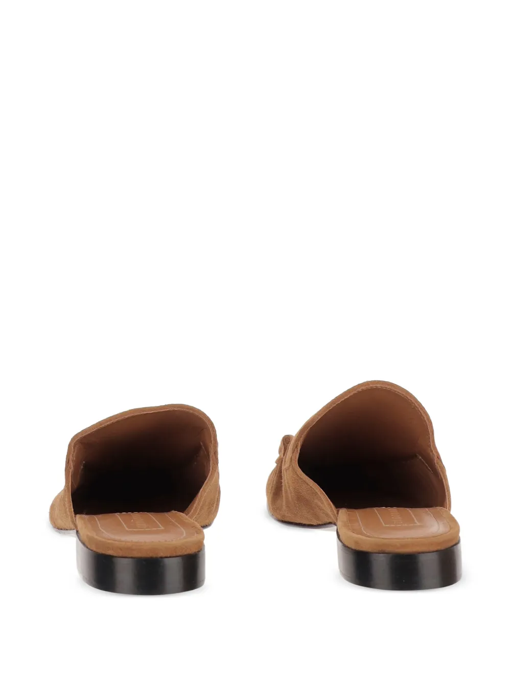  Armarium Leather Flat Mules - Neutrals 