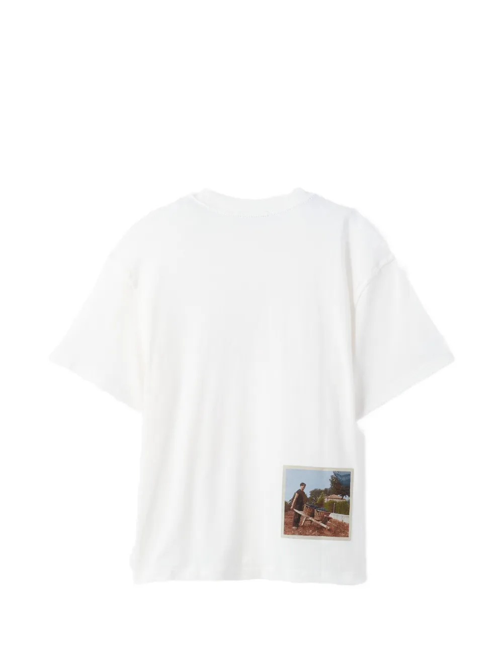 Jacquemus T-shirt met grafische print Wit
