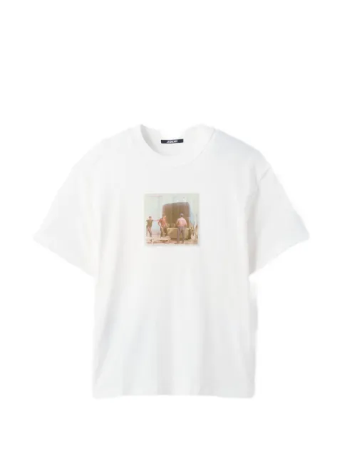 Jacquemus T-Shirt mit grafischem Print