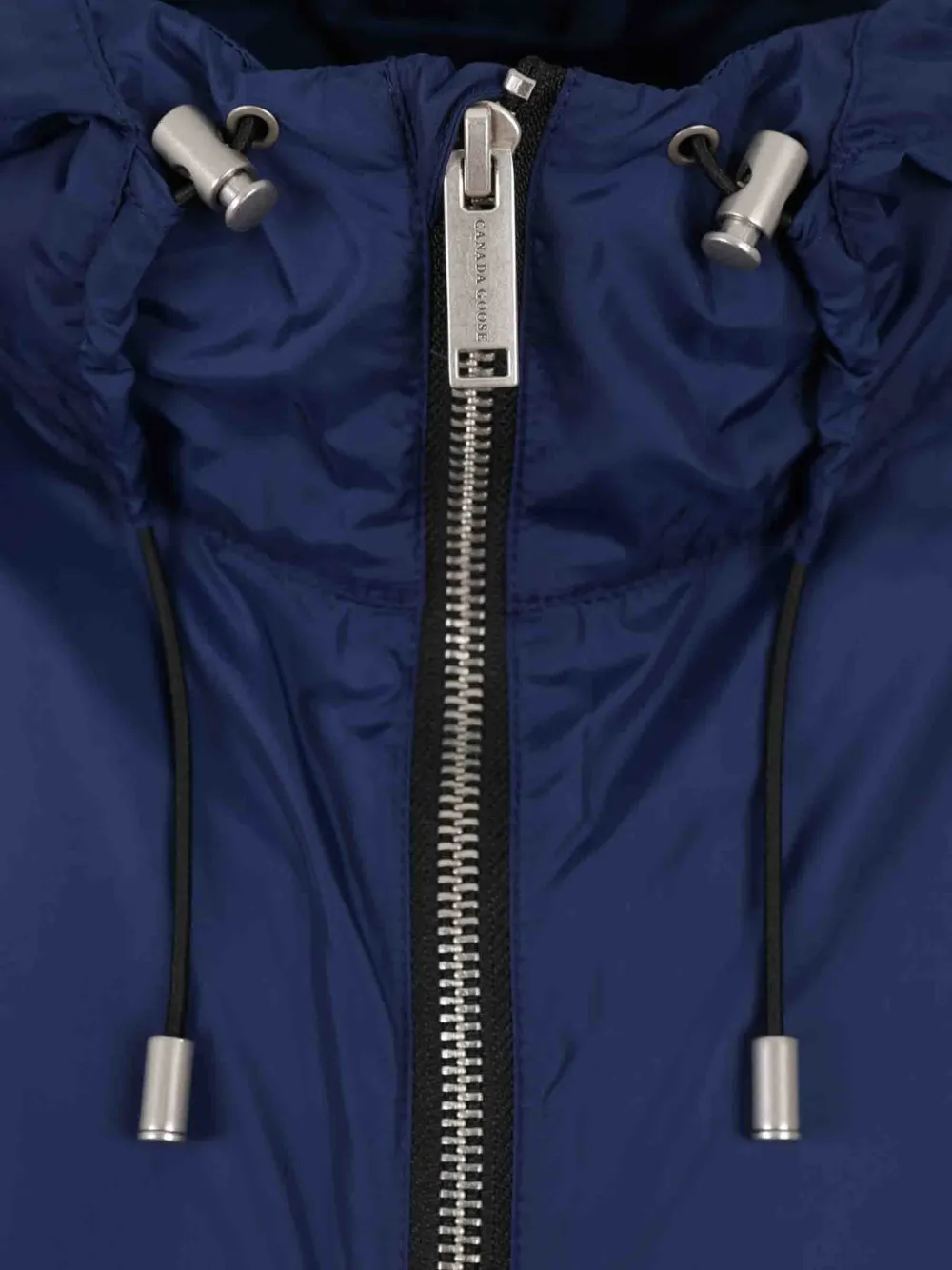 Canada Goose Jack met capuchon en rits Blauw