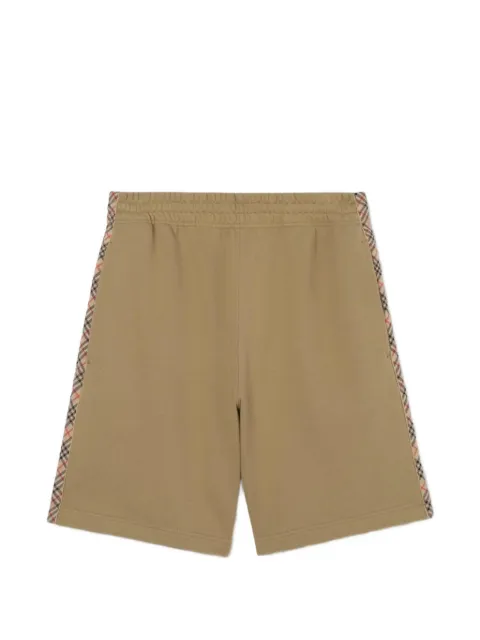 Burberry check-trim shorts