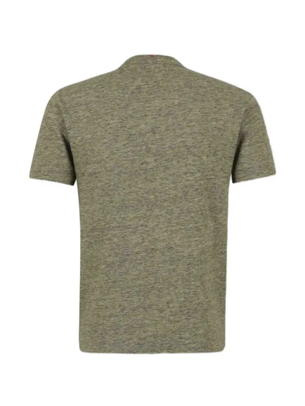 Moncler Grenoble logo-patch T-shirt | Green | FARFETCH JO
