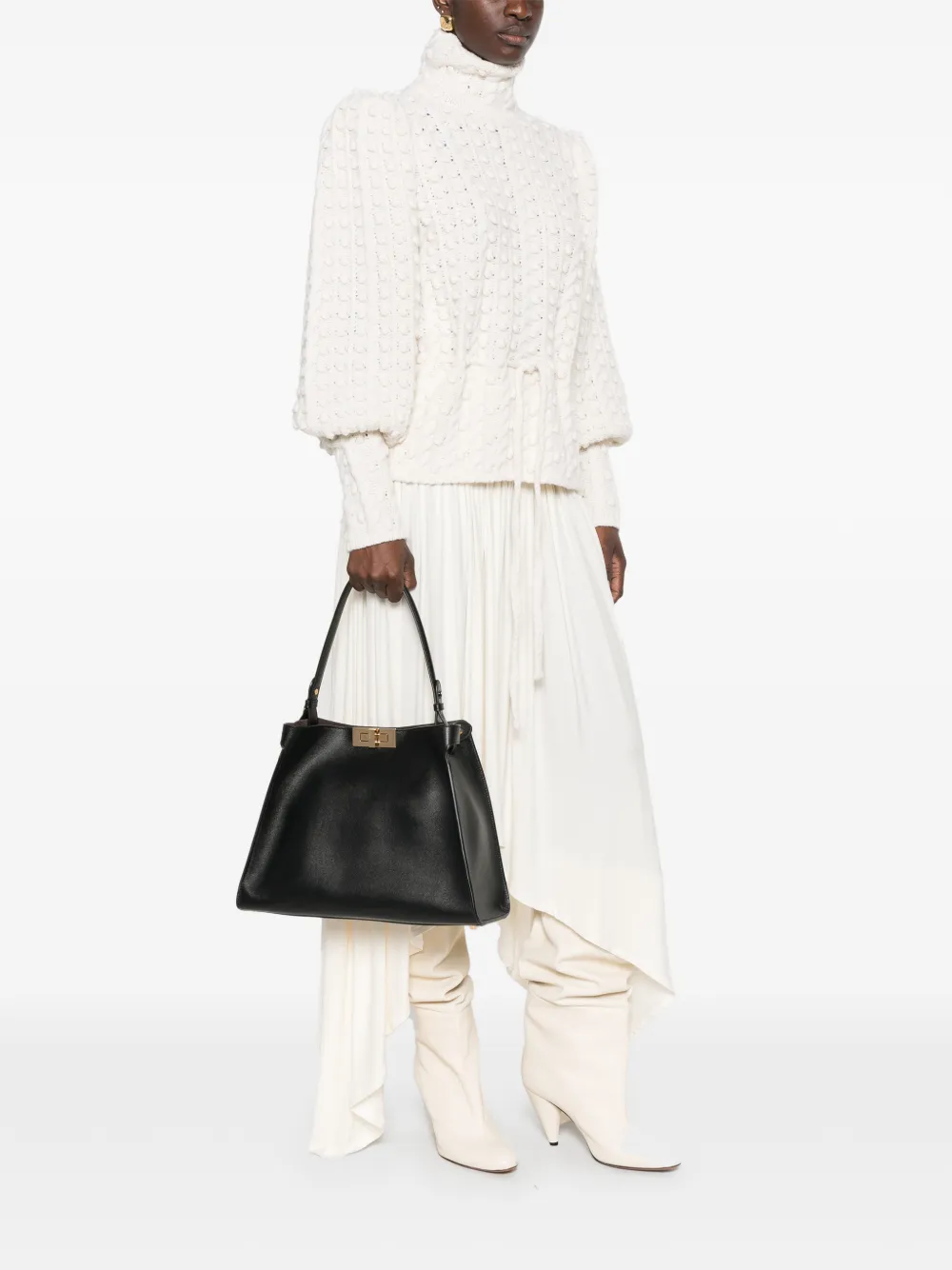 FENDI Medium Way tas Zwart
