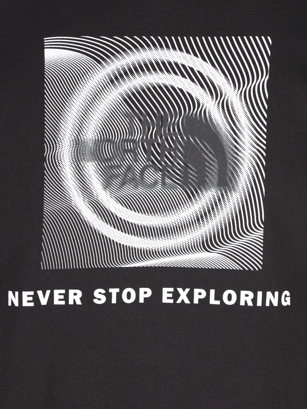 The North Face T-shirt met grafische print Zwart