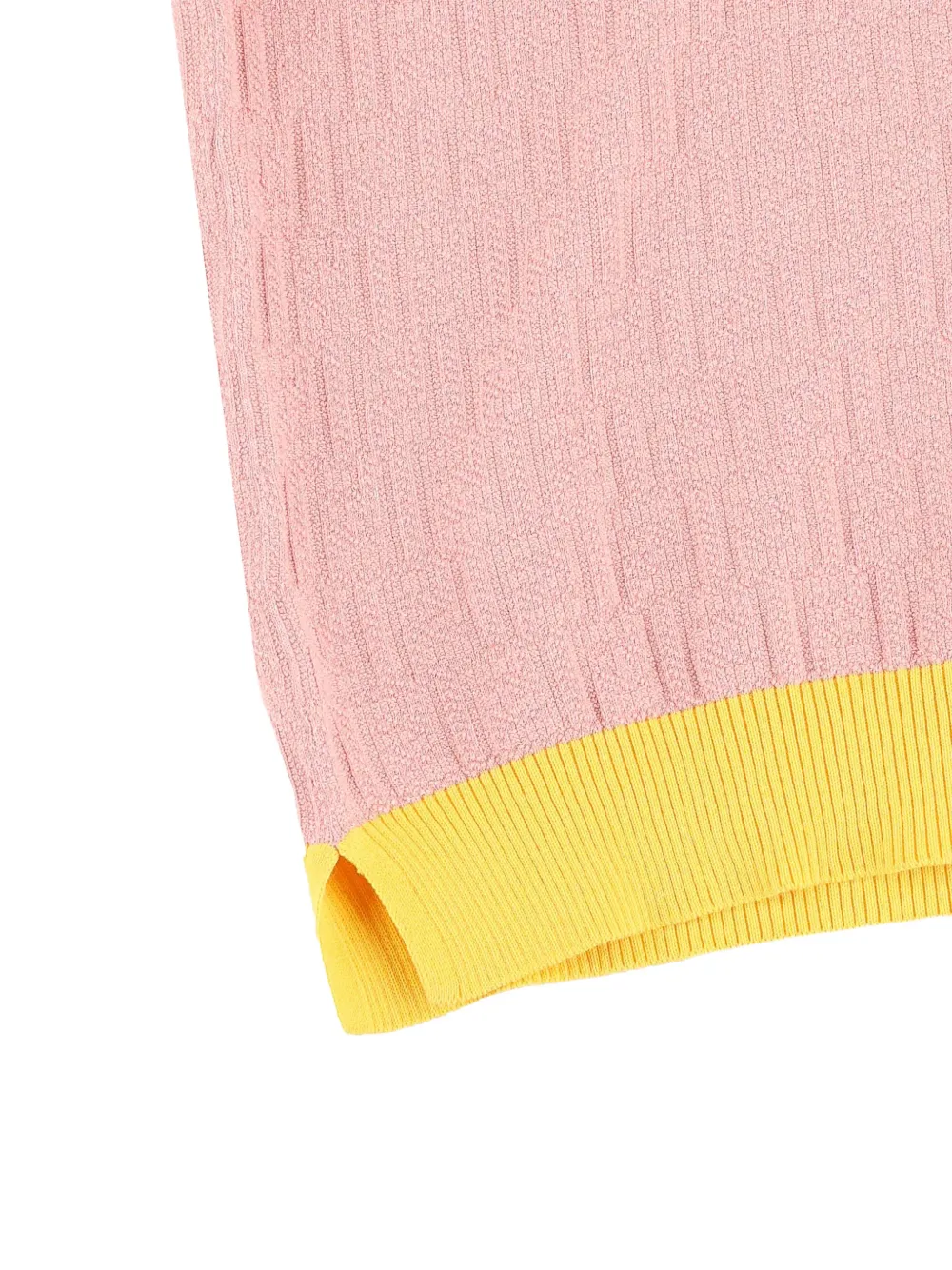 FENDI T-shirt met logopatroon Roze