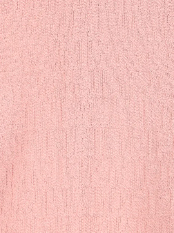 FENDI logo-pattern T-shirt | Pink | FARFETCH