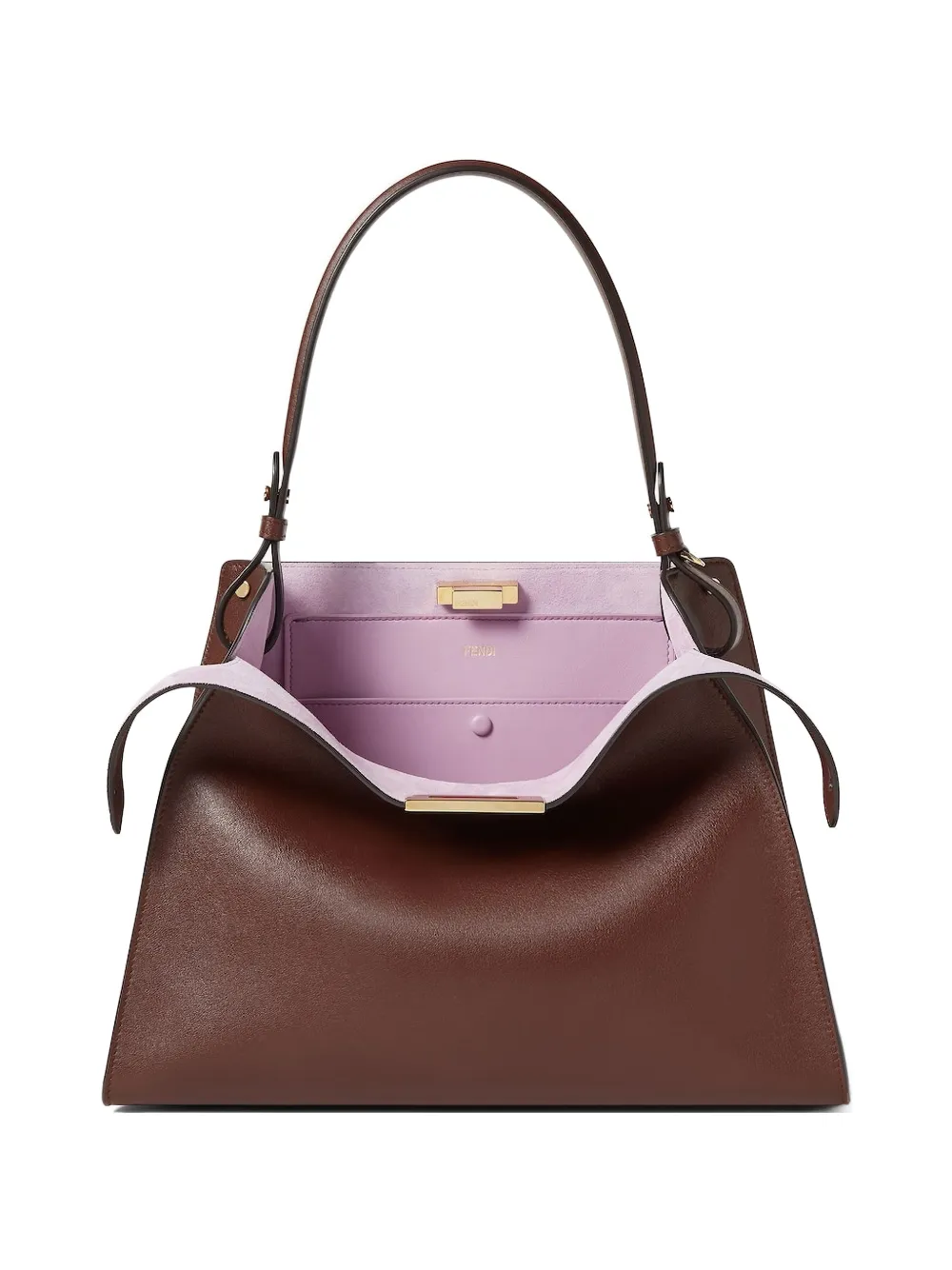 FENDI medium Way tote bag - Marrone